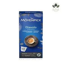 کپسول قهوه نسپرسو موونپیک دیاوولو اسپرسو  Movenpick Diavolo Espresso